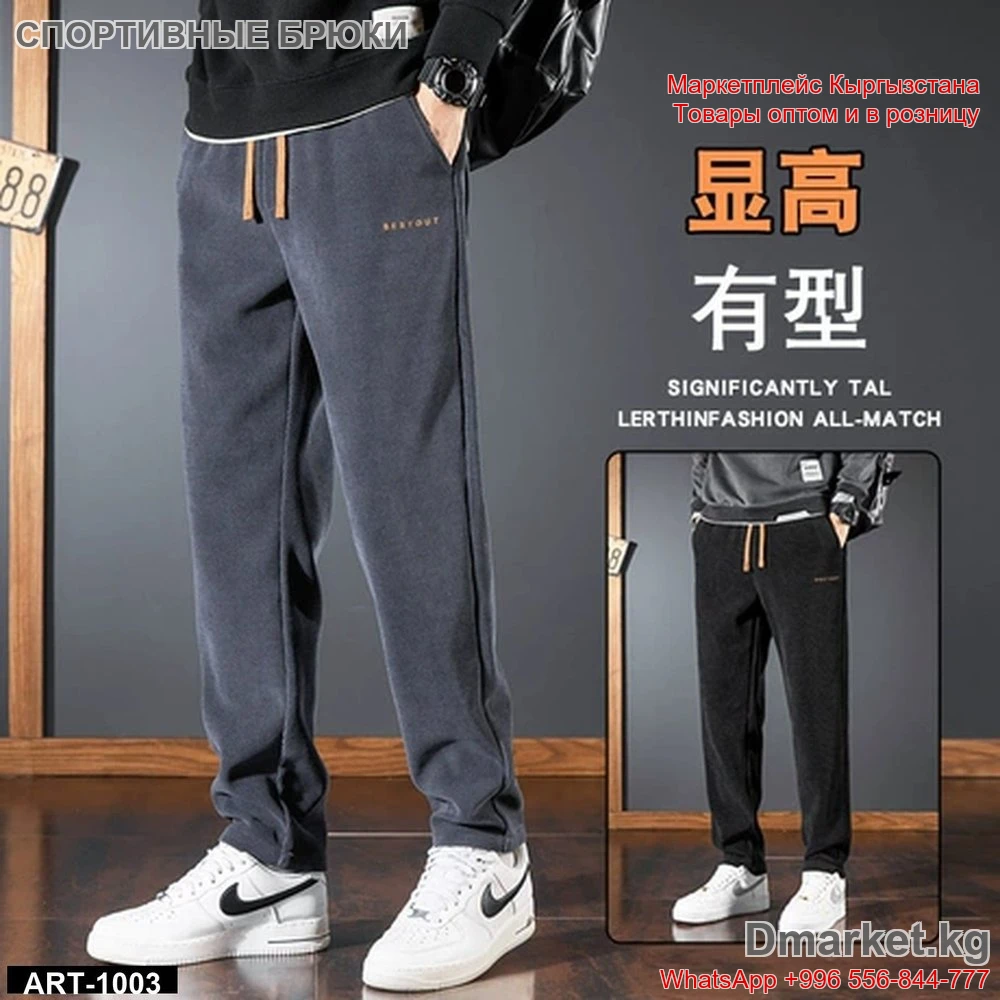 Спортивные брюки SEKYOUT, модель ART-1003, для мужчин